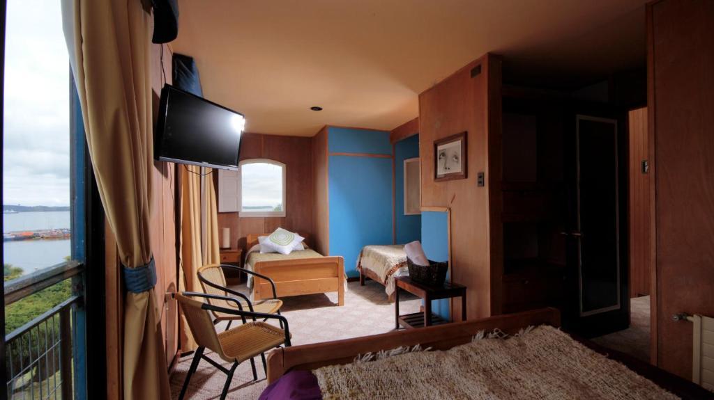 Hotel Galeon Azul Ancud Chambre photo