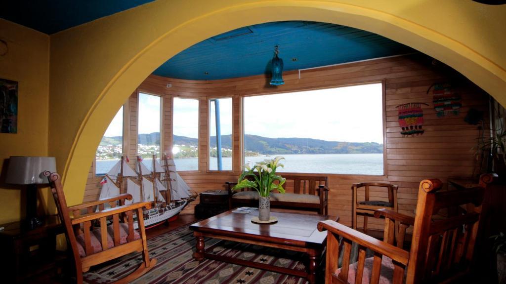 Hotel Galeon Azul Ancud Extérieur photo